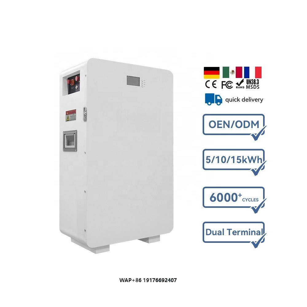 Lithium Battery 100Ah - Customized 100Ah 200Ah 10KW 15KW Home