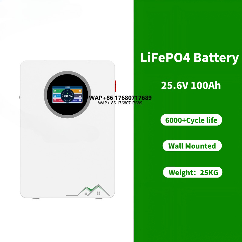 Lithium Battery 100Ah - SUMT EB 25.6V 100Ah LiFePO4 Battery