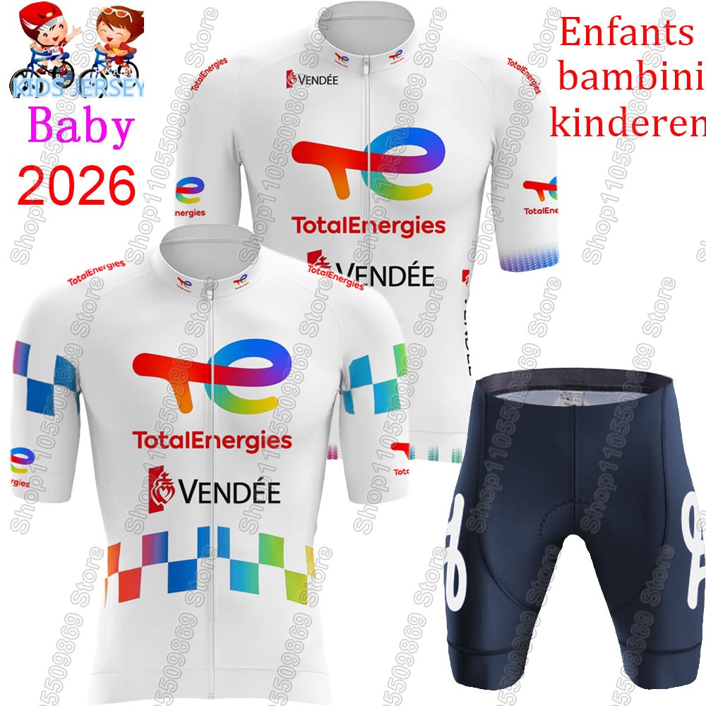 Renewable Energy Kids - 2026 Kids Total Energies Cycling Jersey