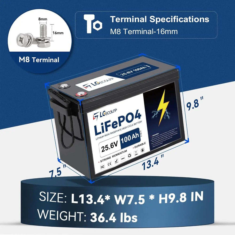24V 100Ah LiFePO4 Lithium Batt - Lithium Battery 100Ah review and price