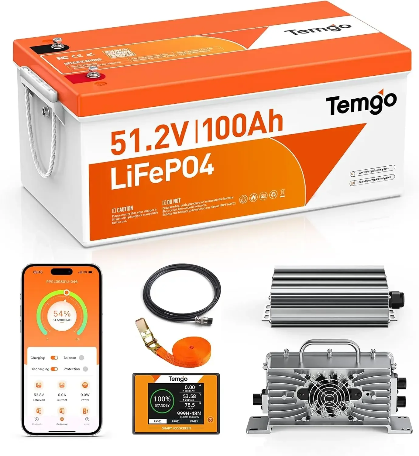 48V (51.2V) 100Ah LiFePO4 Lith - Lithium Battery 100Ah review and price
