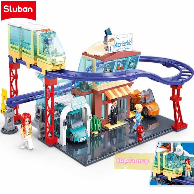 Sluban 379PCS City Street View - Renewable Energy Kids review and price