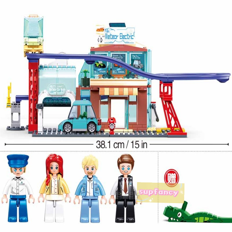 Sluban 379PCS City Street View - Renewable Energy Kids review and price